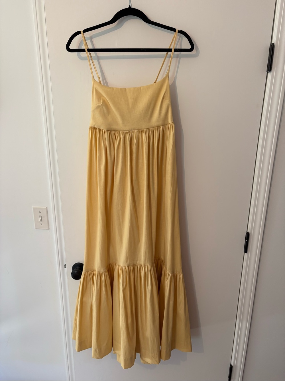 Abercrombie & Fitch Bow Back Taffeta Maxi Dress, Perfect Condition - Picture 2 of 7